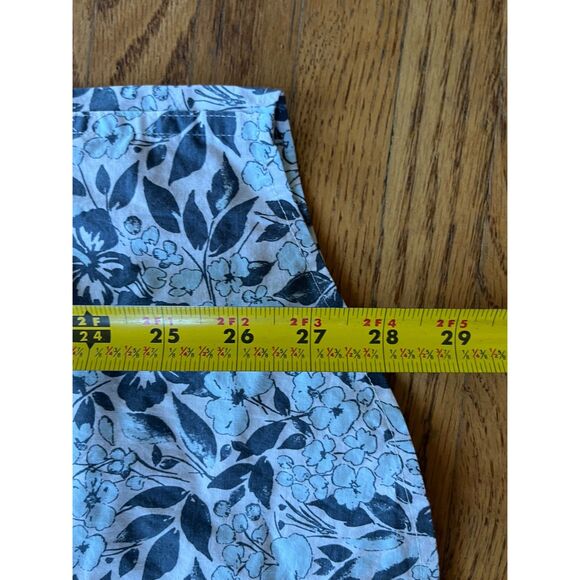 NWT Penguin White Blue Floral Long Sleeve Button Up Shirt Top Mens Size Small - Picture 8 of 10